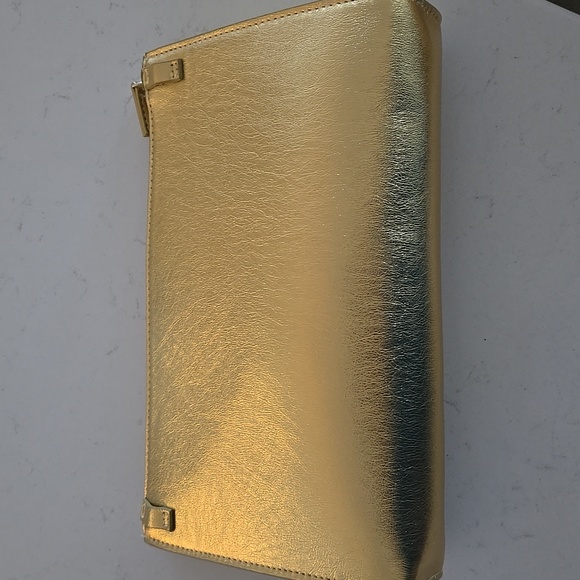 New never used Dolce and Gabbana gold clutch Purse D&G Beauty Vip Clutch Bag - Picture 3 of 12